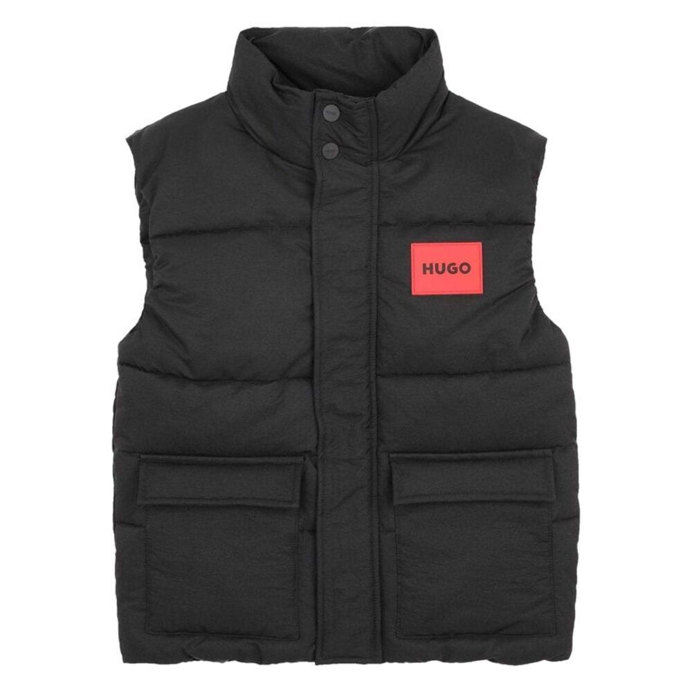 Hugo Childrens/Kids Padded Vest / Black